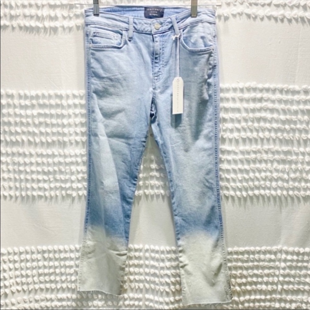 NWT Ombre Sanctuary modern straight crop